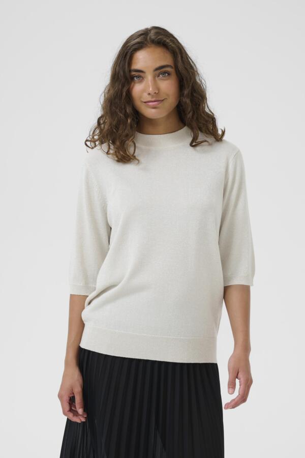 Culture - CUFay Lurex Genser - Oyster Gray
