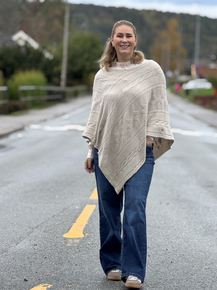 Cream - CRDela poncho