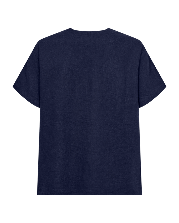 Freequent - FQLAVA Skjorte - Navy Blazer