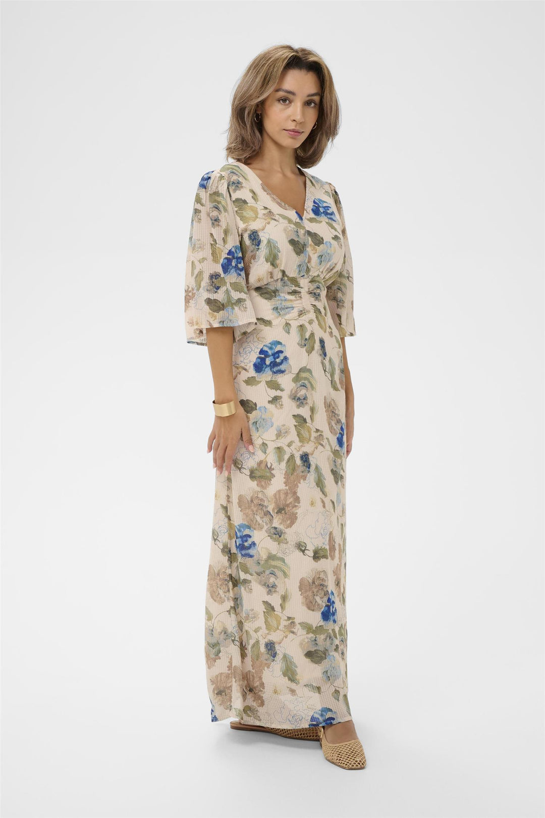 Cream - CRhailey Lang Kjole