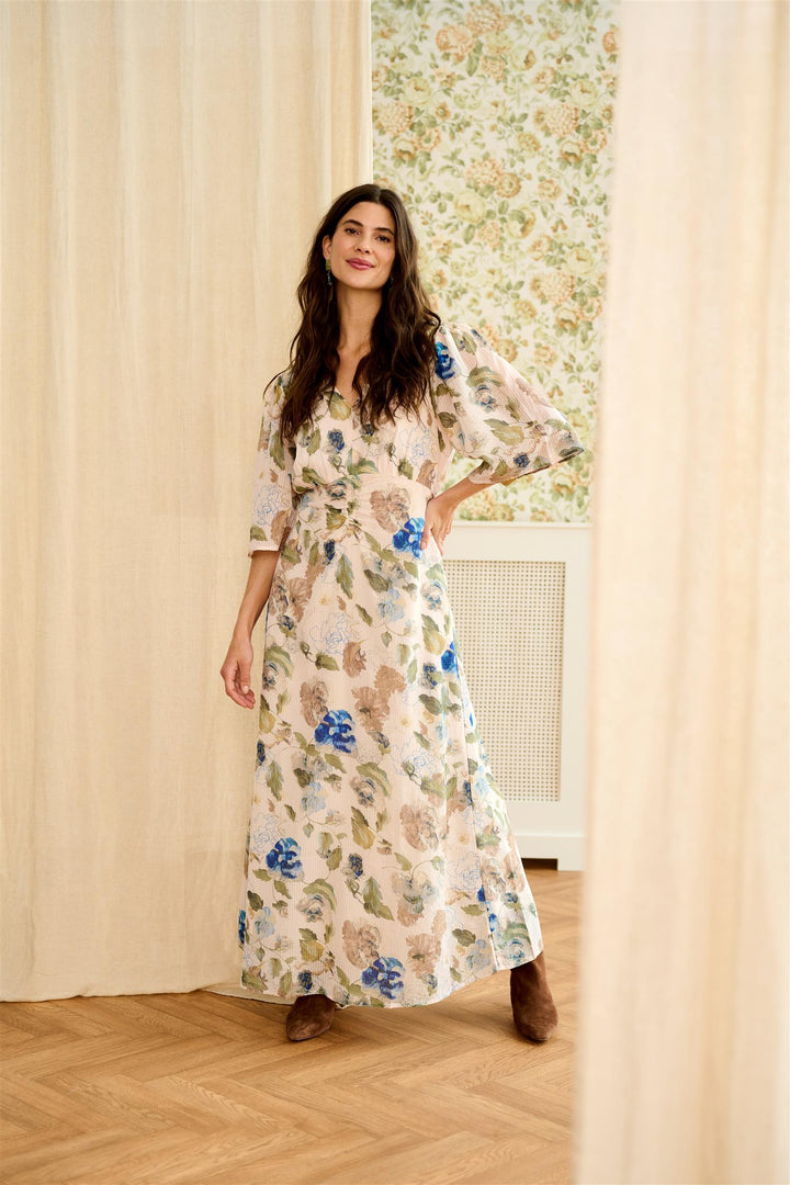 Cream - CRhailey Lang Kjole