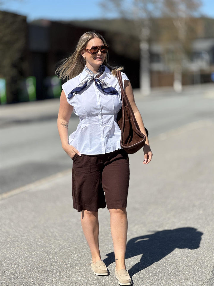 Freequent - FQLAVA Shorts - Lang med lommer