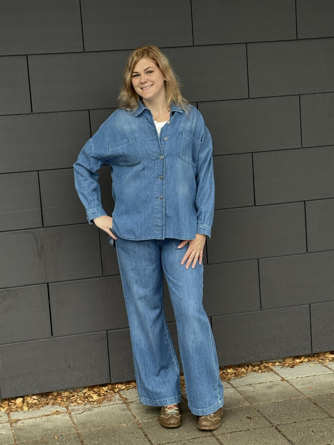 Black Colour - BCNETTIE Jeans skjorte jakke