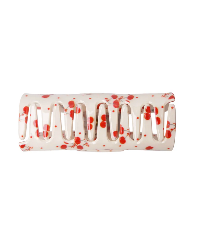 Black Colour - Hårklype - Creme Red