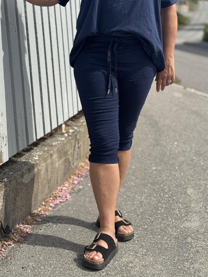 Drøbak Motehus - Jaffa capri bukse  - Navy