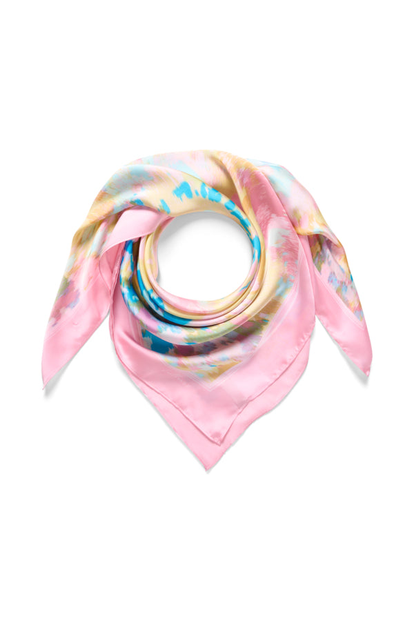 Culture - CUBandana skjerf - Rosa og gul