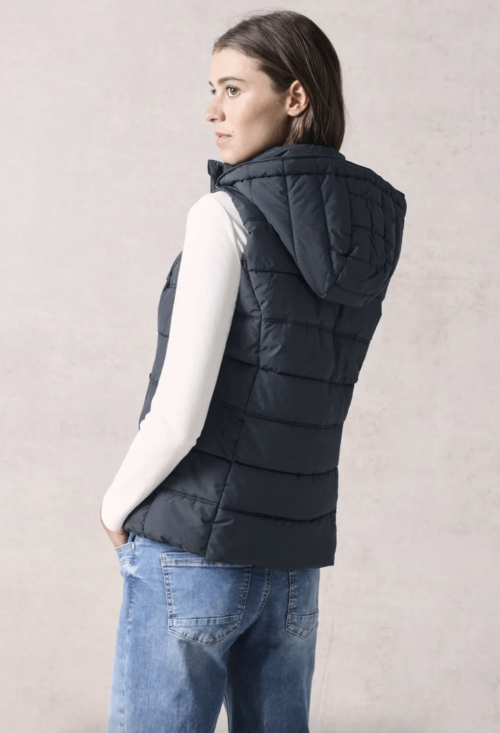 Cecil - vest - dark navy