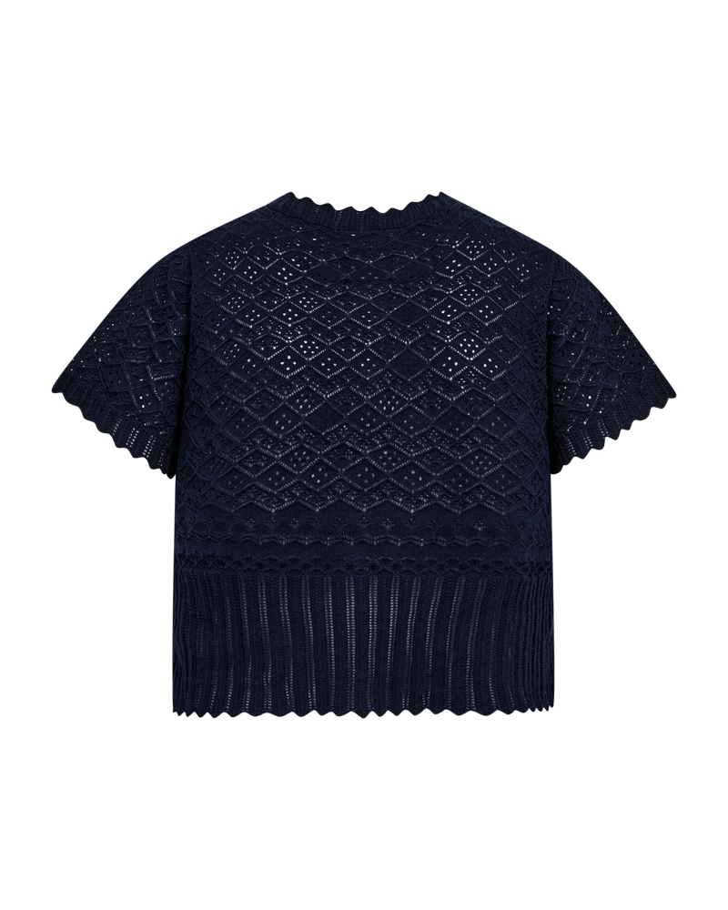 Freequent - FQdodo Cardigan - Mørk Blå