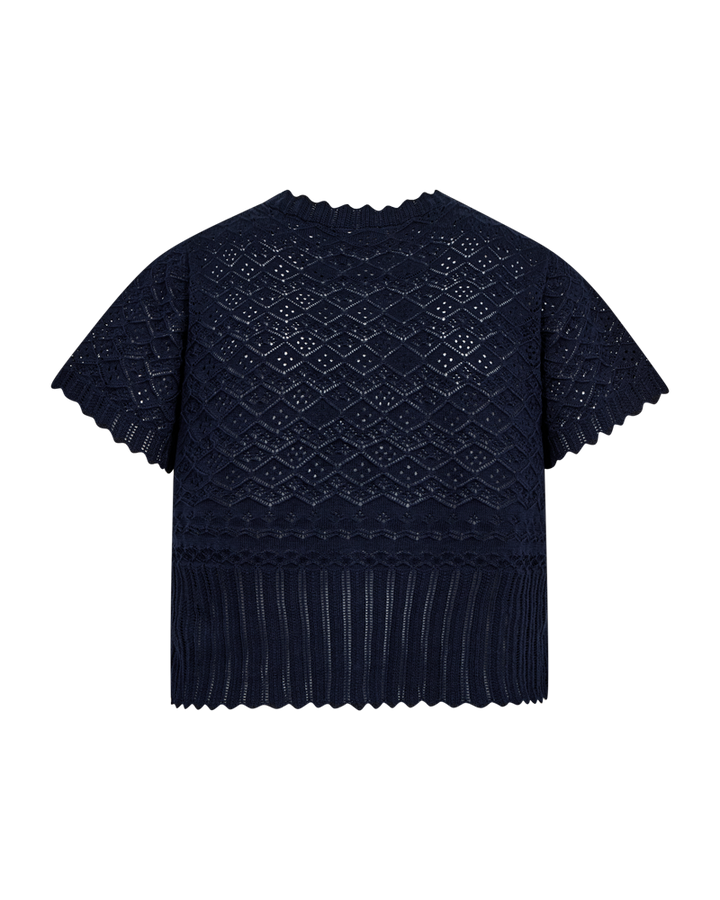 Freequent - FQdodo Cardigan - Mørk Blå