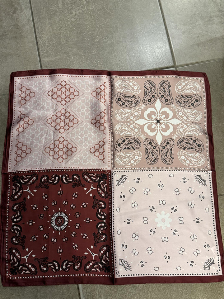 NORA Norway - SCARF - Bandana burgunder