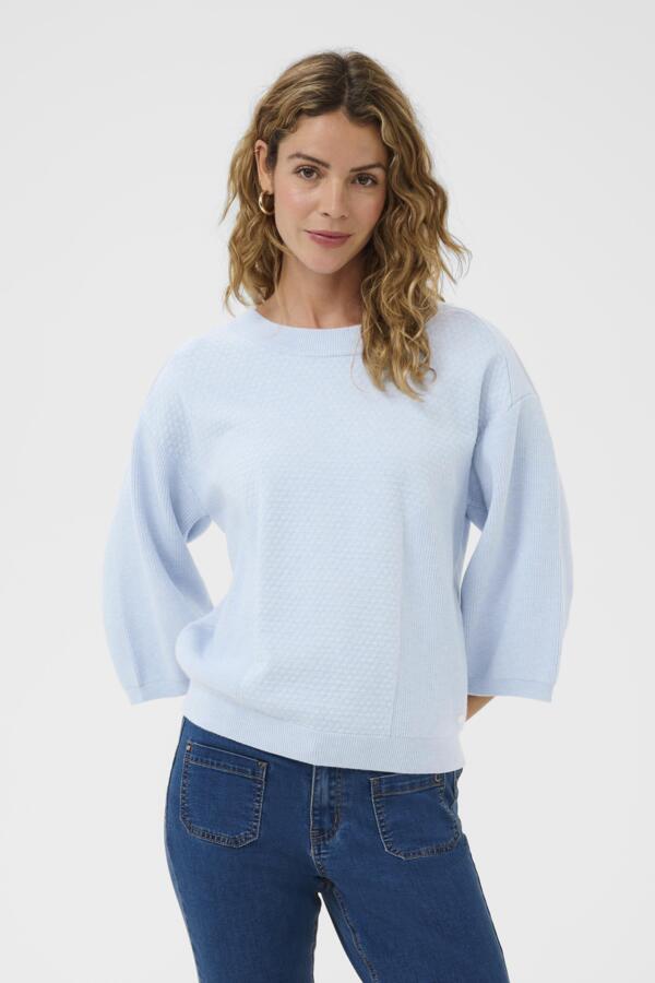 Cream - CRDELA Genser med 3/4 arm