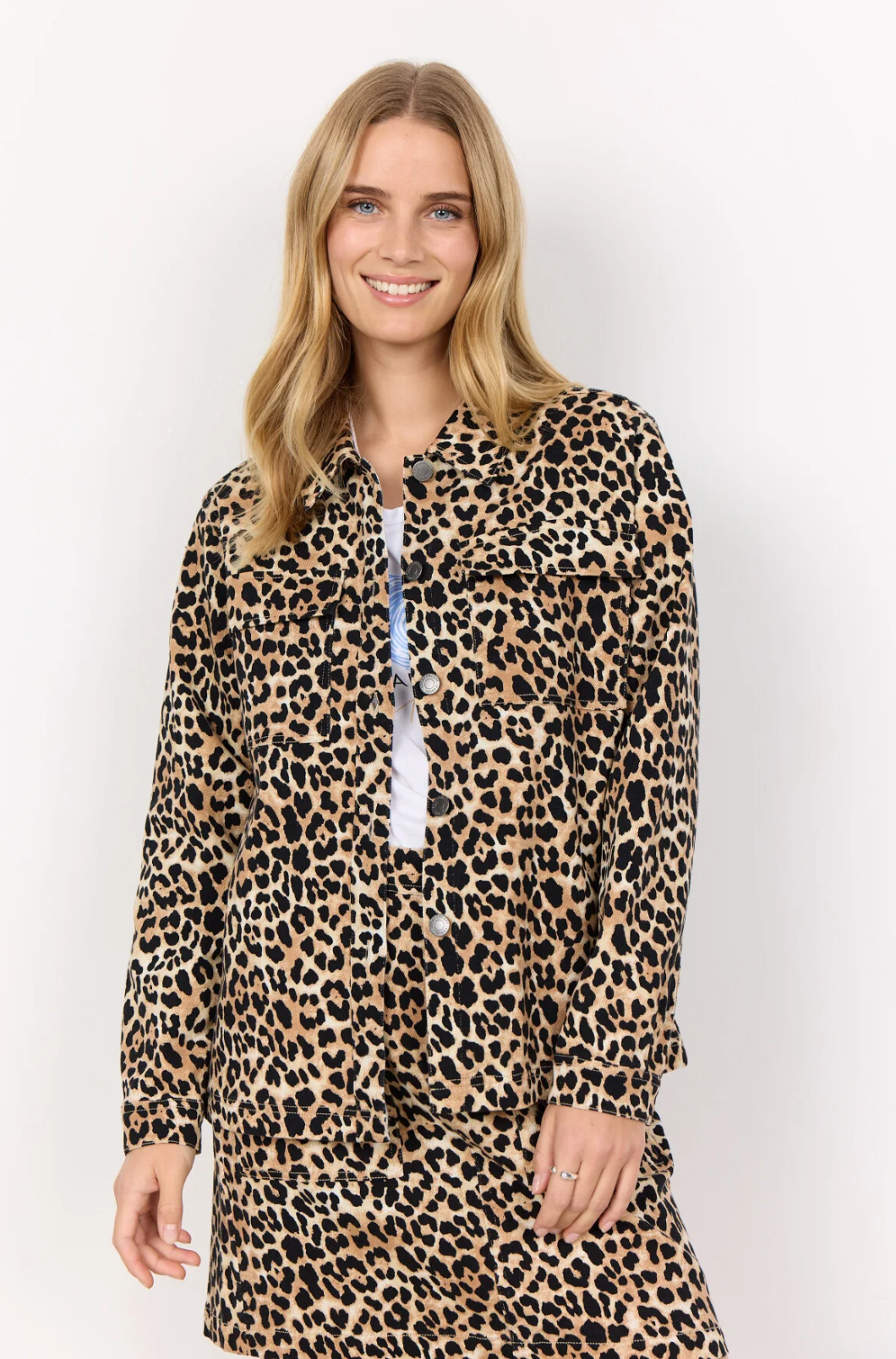 soyaconcept - SC-OWENA 4 Skjorte med leopardprint