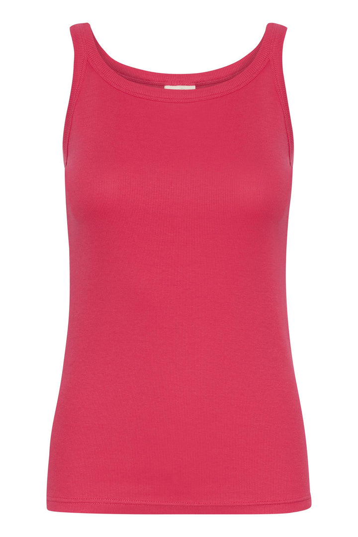 Kaffe Clothing - KAcarna tank top - Bringebær Rosa