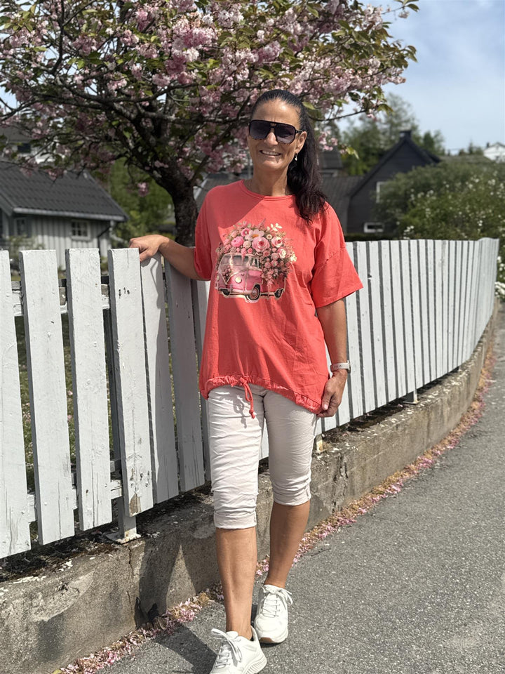 Drøbak Motehus - Jaffa capri bukse - Beige