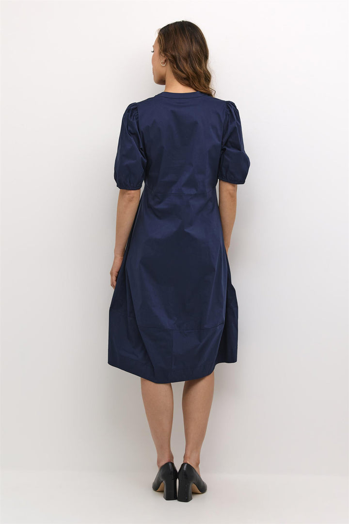 Culture - CUantoinett SS Placket Dress - Kjole