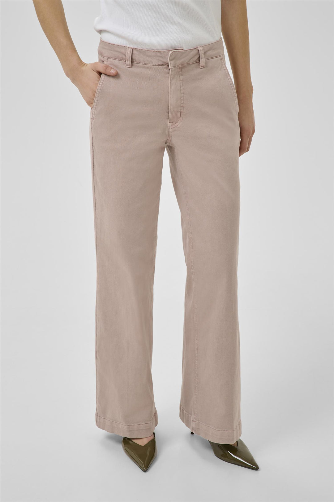 MY ESSENTIAL WARDROBE - MWLARA 149 Bukser med vide bein