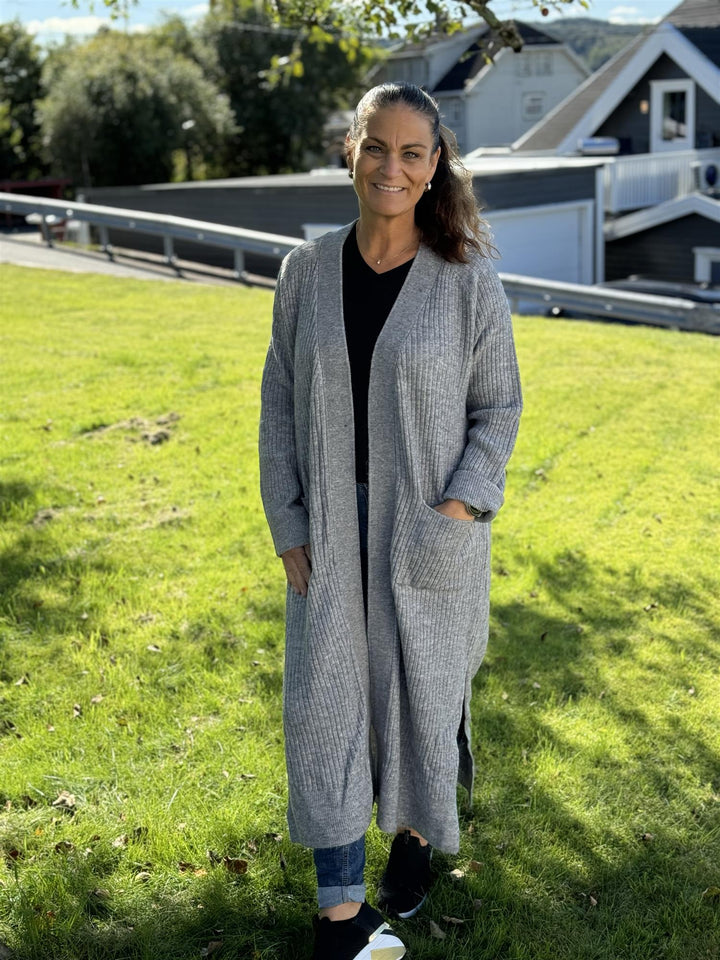 Kaffe Clothing - KArinya Cardigan - Grå