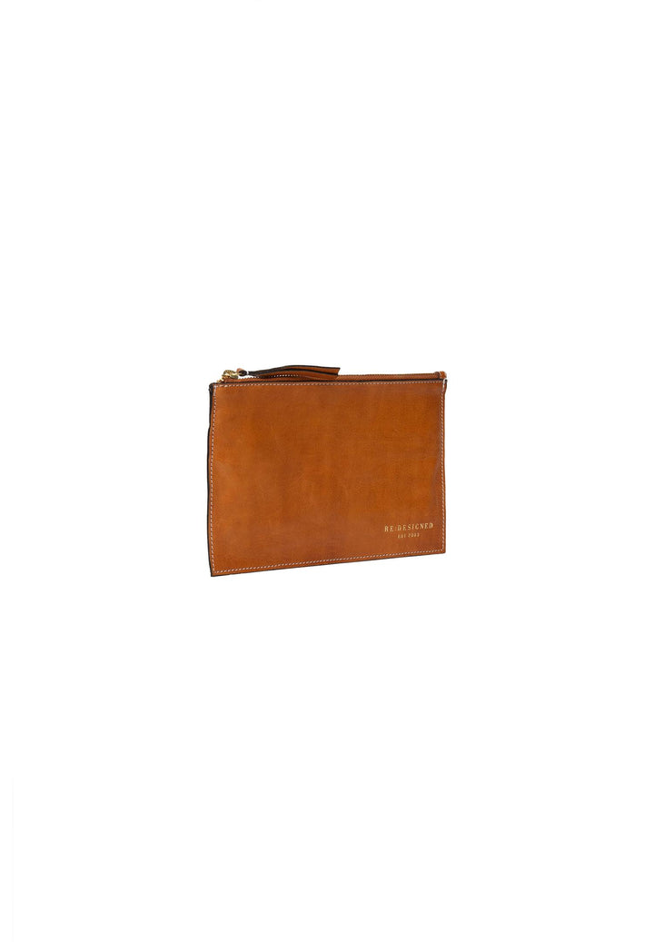 Redesigned - Faria Urban Clutch - Burned Tan
