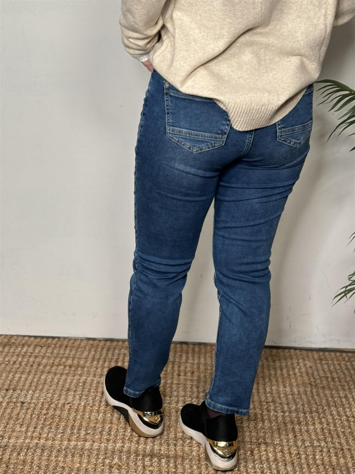 Cecil - Style Tracey Jogg blue Jeans