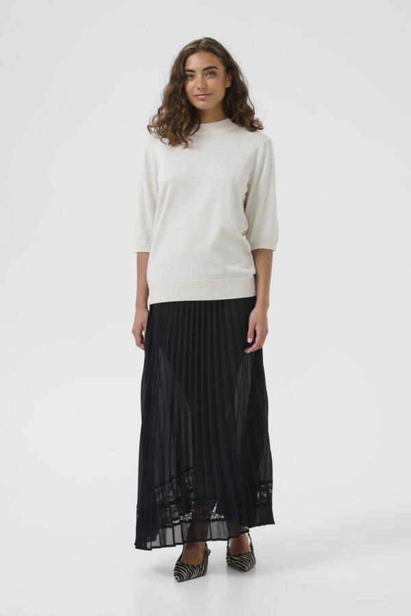 Culture - CUFay Lurex Genser - Oyster Gray