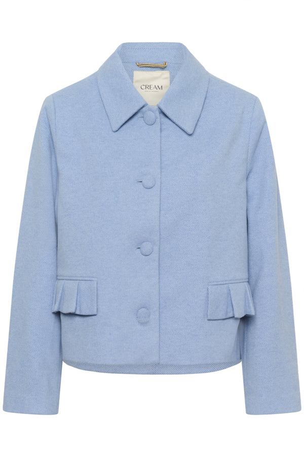 Cream - CRcessie kort kåpe - Blå