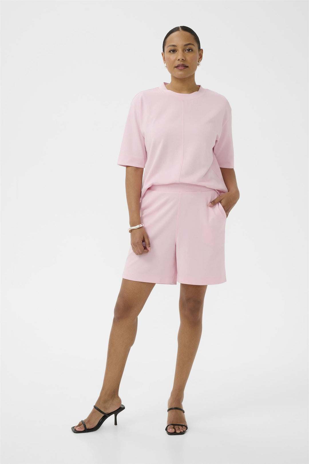 Kaffe Clothing - KAannie Jersey Shorts - Rosa