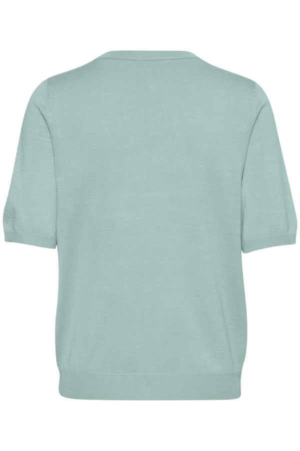 Kaffe Clothing - KALizza V-Hals Genser - Granite green