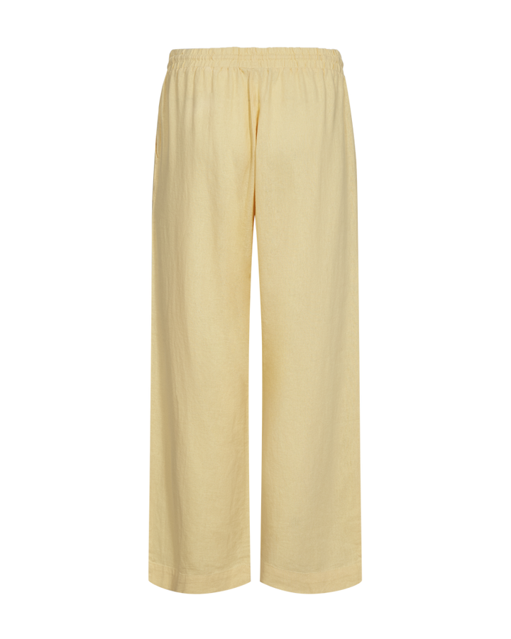 Freequent - FQLAVA - Linbukse - Ankellengde - Gul