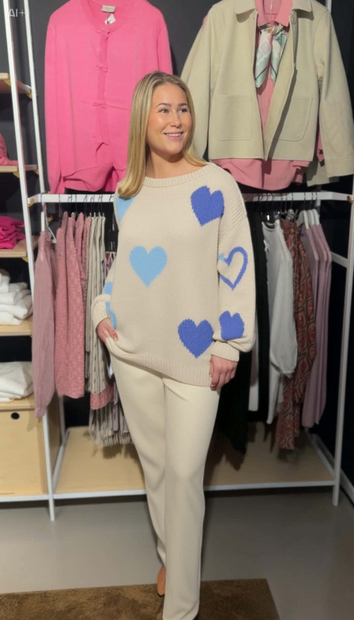 Marta Du Château - MDCAmarante Strikket Genser - Blå