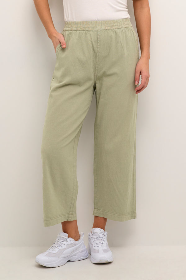 Kaffe Clothing - KAnaya Culotte Bukse - Seagrass