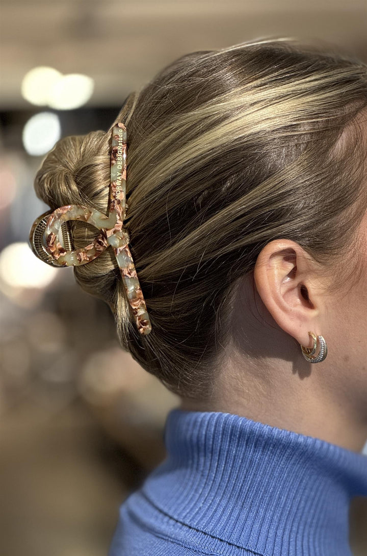 Norway Design Studio - Hårklype Jadewood - 12 cm