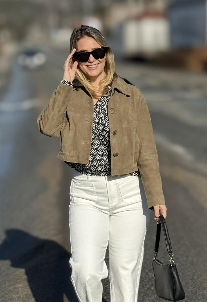 MY ESSENTIAL WARDROBE - PetraMW Semsket Skinnjakke