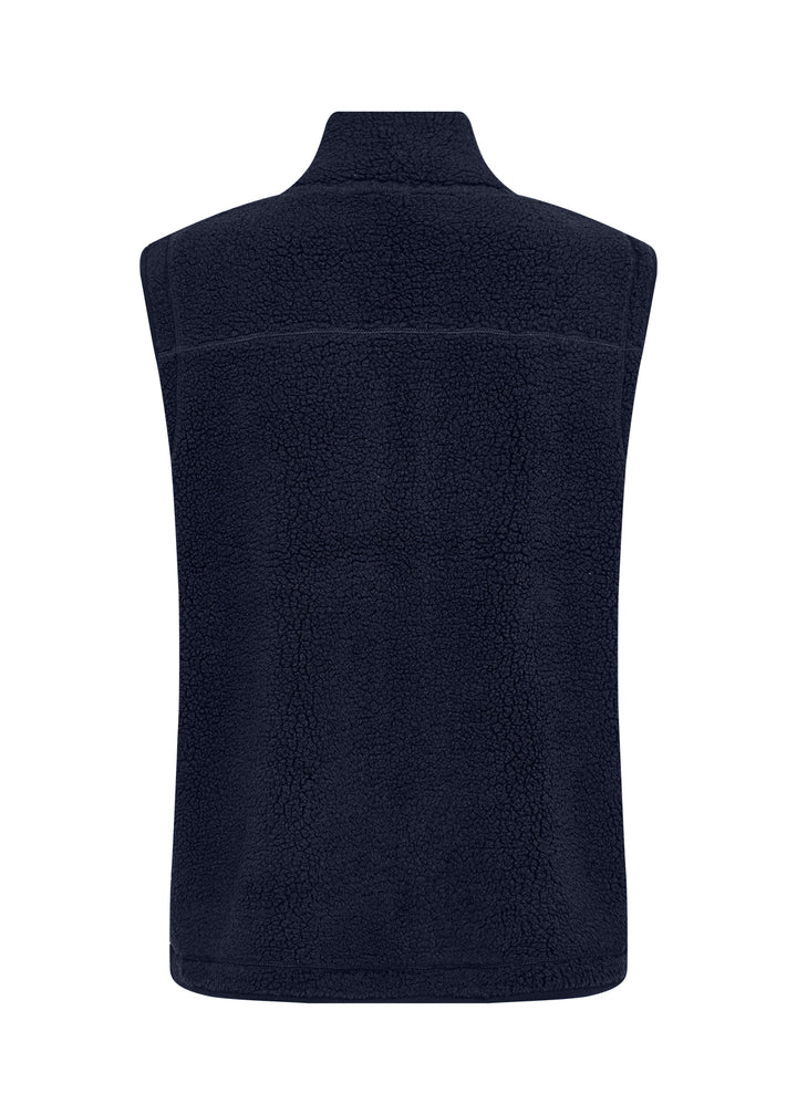 soyaconcept - SC-ONYX 3 TeddyVest - Blå