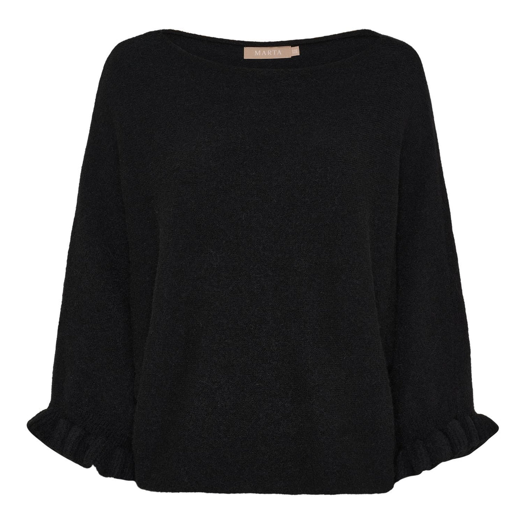 Marta Du Château - MDCelderflower Genser - Sort