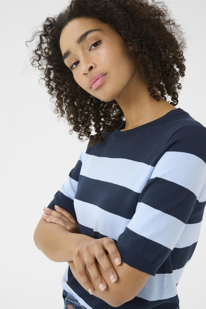 Kaffe Clothing - KAmala stripete T-Skjorte