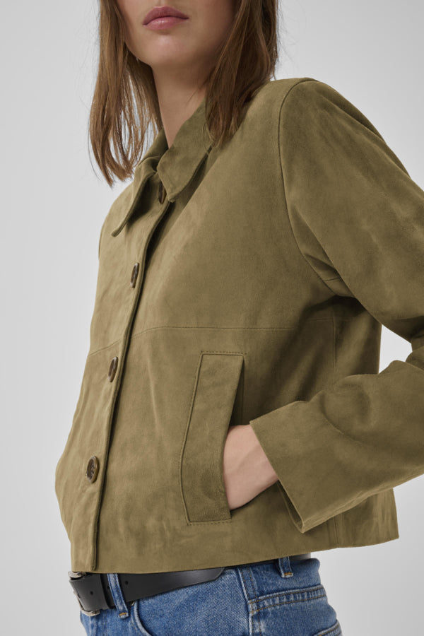 MY ESSENTIAL WARDROBE - PetraMW Semsket Skinnjakke