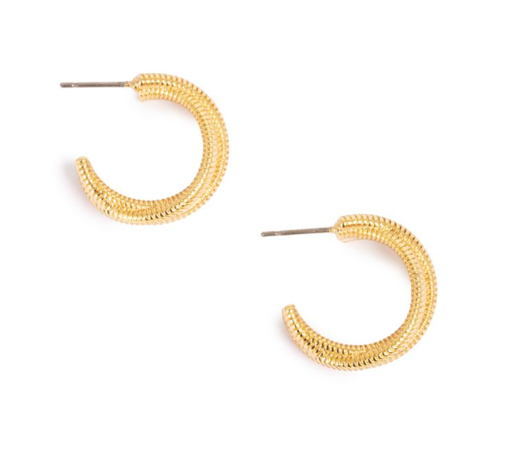 A&C - Nordic Jewellery Design - Hoops 20 mm, Sweet Fever G, Tone Damli