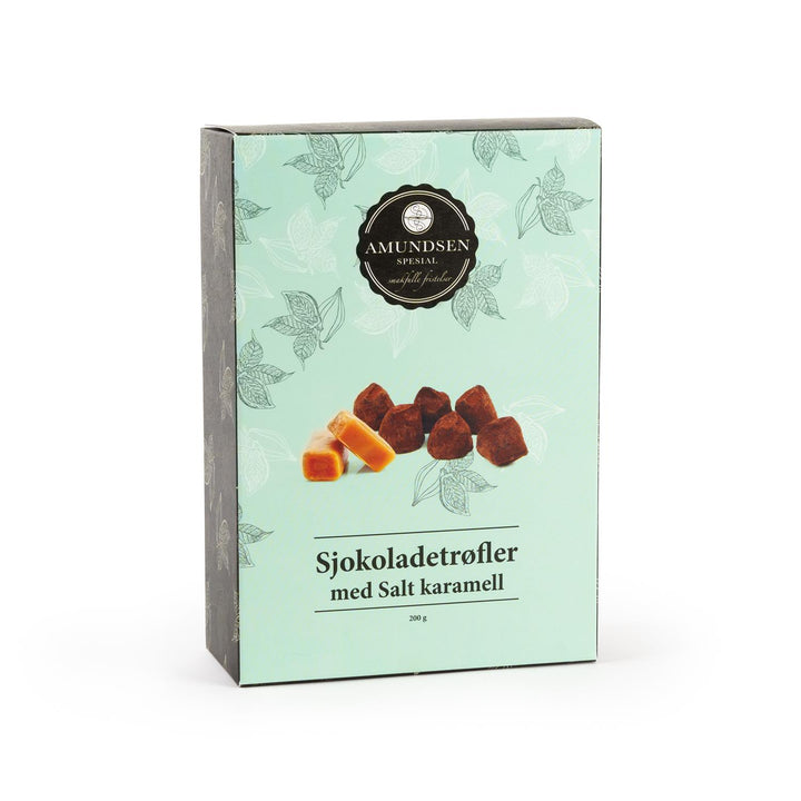 Amundsen Spesial - Sjokoladetrøfler  - Salt karamell