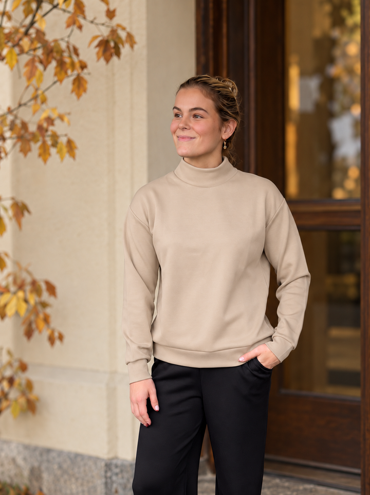 Kaffe Clothing - KAannika genser - Beige