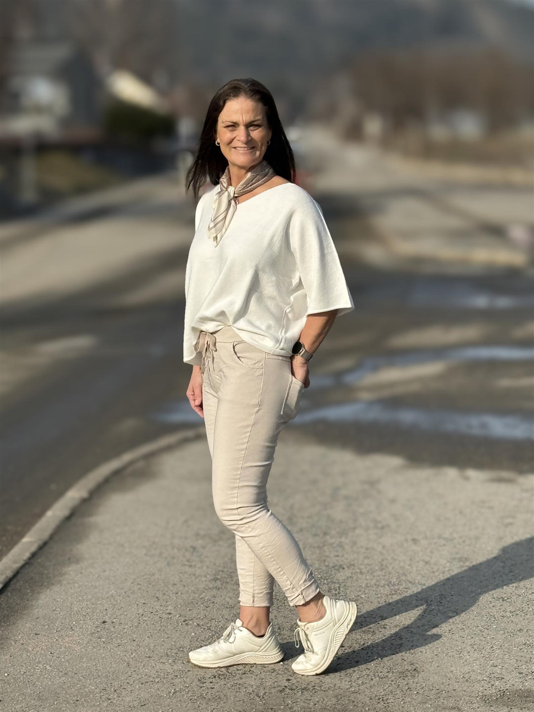 Drøbak Motehus - JAFFA Magic Bukse - Beige