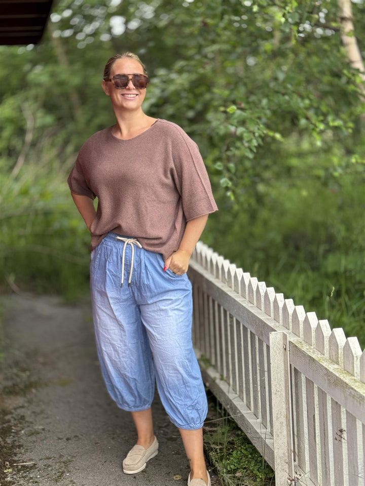 Drøbak Motehus - Baggy  Jeans Cropped Lengde