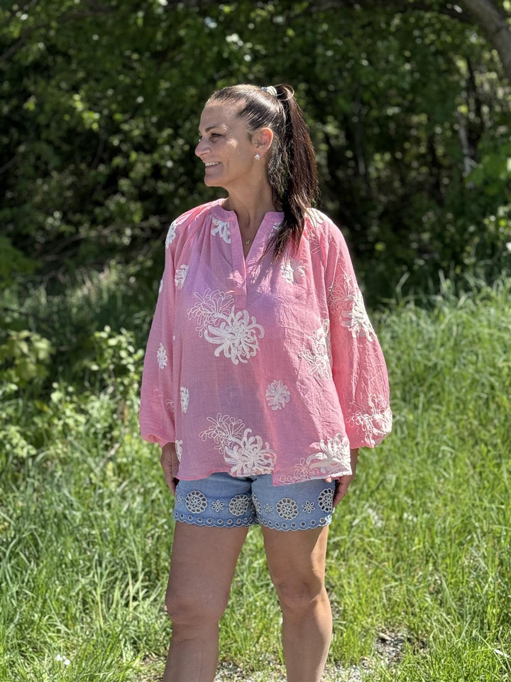 Le Coco - Susse Bluse - Rosa