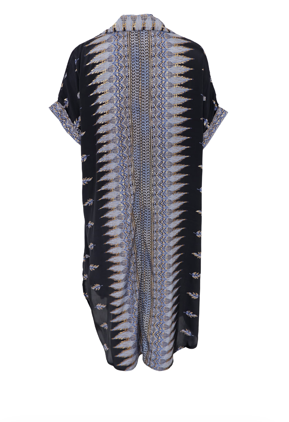 Black color - BCLUNA S/S KAFTAN Tunika