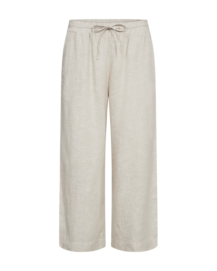 Freequent - FQLAVA- Bukse med 7/8 lengde - Moonbeam Melange