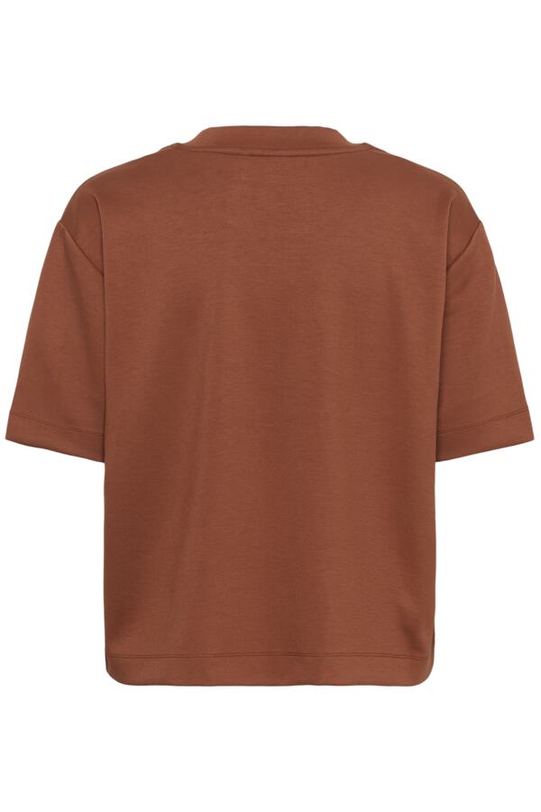Kaffe Clothing - KAannie T-Skjorte - Brun