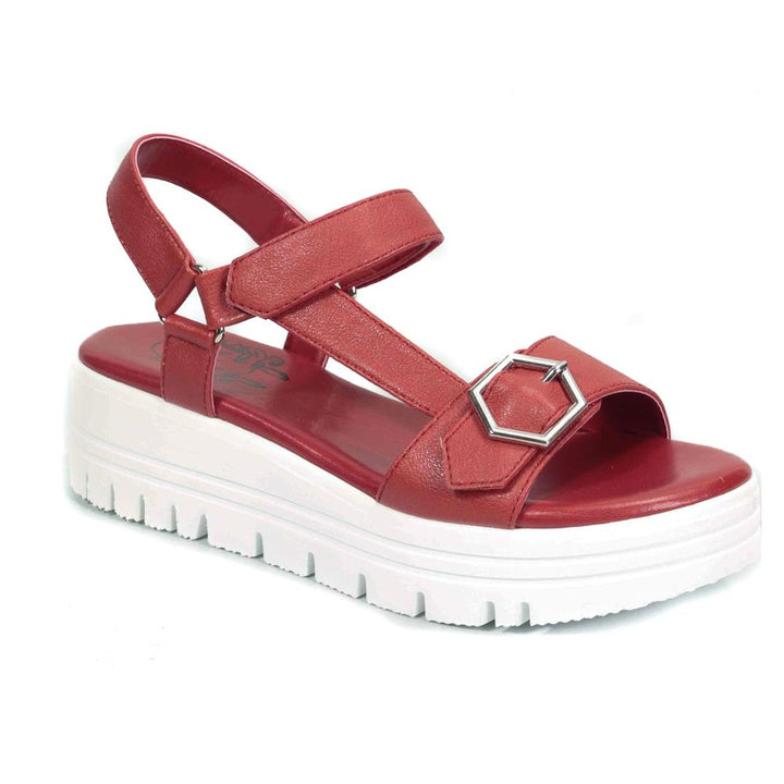 Rosenvinge - Kate Rød Platå Sandal