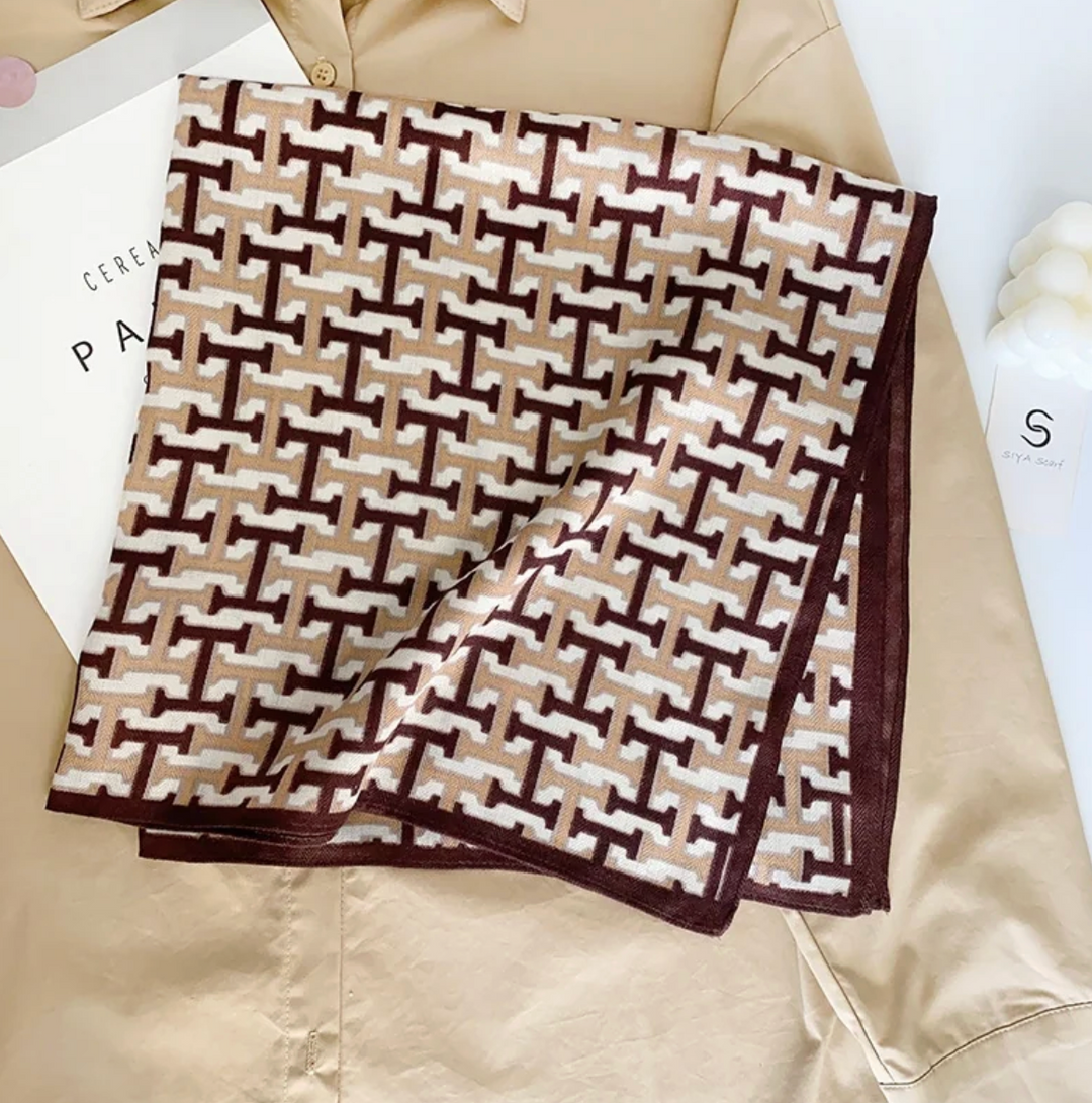 Endless - Bandana skjerf - brun