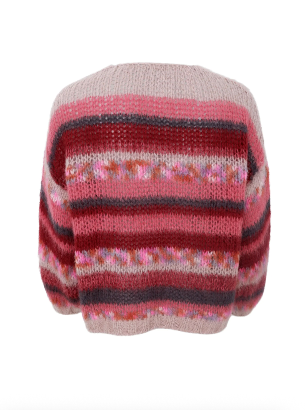 Black Colour - BCFONTANA Multi stripete cardigan