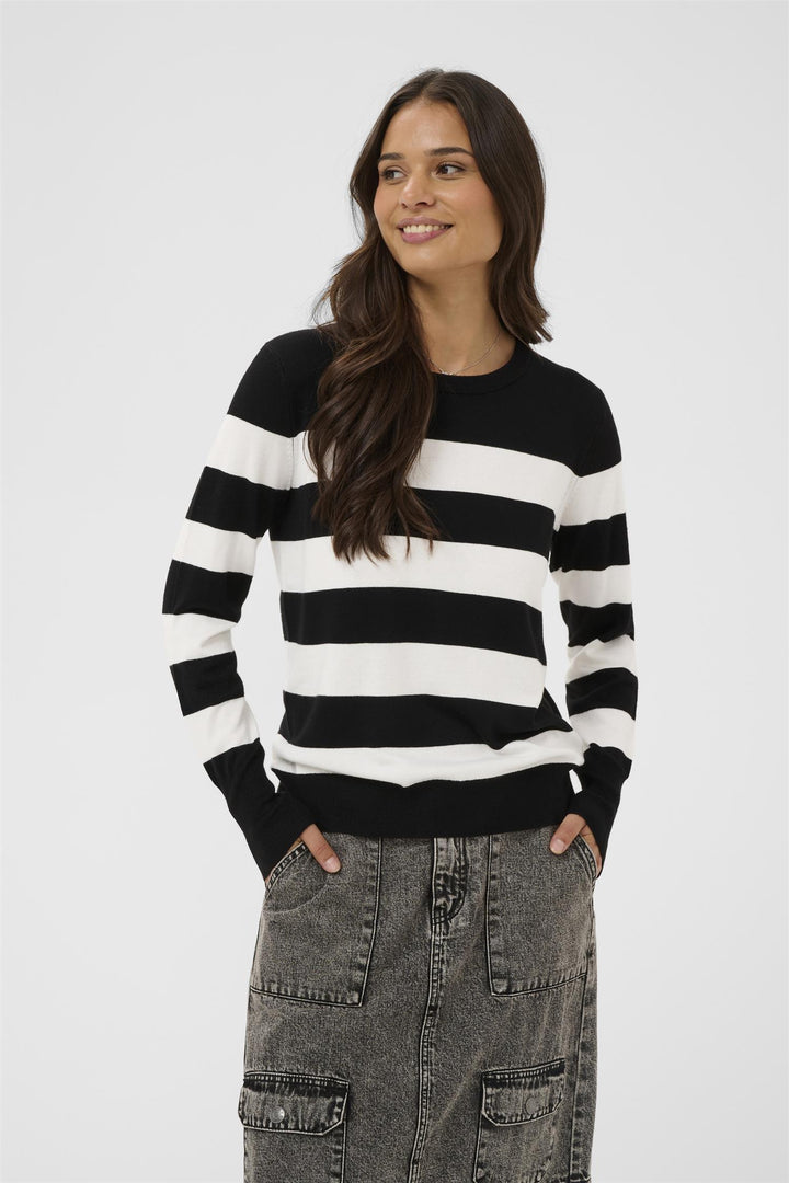 Kaffe Clothing - KAlizza stripete genser