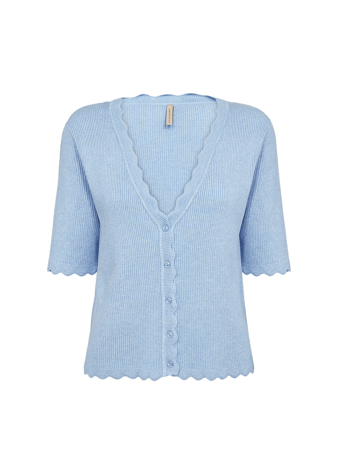 soyaconcept - SCDollie Cardigan - Lys Blå